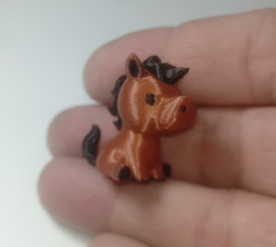 Caballito sentado con jopo